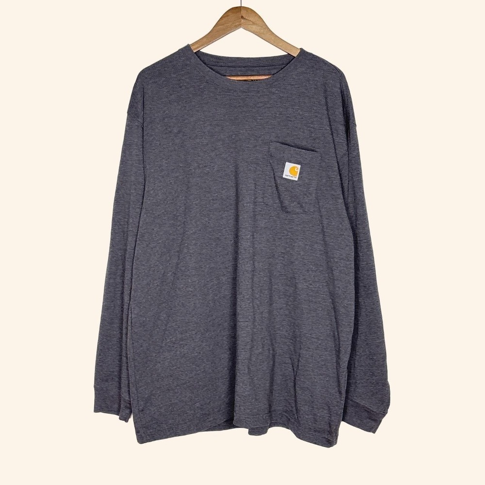Carhartt Loose Fit Long Sleeve Pocket T-Shirt - Size XL